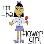 i'm the flower girl t-shirts